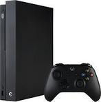 Microsoft Xbox One X 1TB [incl. draadloze controller] zwart, Zo goed als nieuw, Verzenden