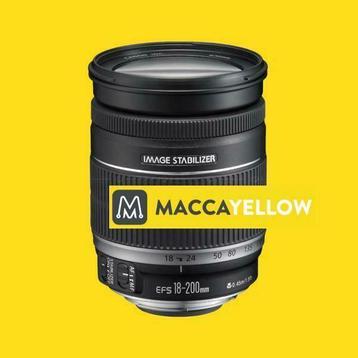 Canon EF-S 18-200mm f/3.5-5.6 IS camera lens met garantie beschikbaar voor biedingen