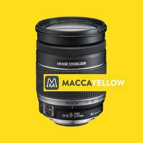 Canon EF-S 18-200mm f/3.5-5.6 IS camera lens met garantie, Audio, Tv en Foto, Fotografie | Lenzen en Objectieven, Standaardlens
