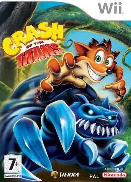 Crash of the Titans (Wii Games), Spelcomputers en Games, Games | Nintendo Wii, Zo goed als nieuw, Ophalen of Verzenden