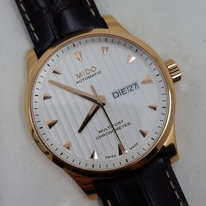 Mido - Multifort Chronometer Day-Date COSC -, Sieraden, Tassen en Uiterlijk, Horloges | Heren