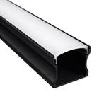 LED Profiel | Opbouw | 3 Meter | Zwart | Voor LED strips to, Huis en Inrichting, Ophalen of Verzenden, Nieuw