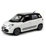 Modelauto speelgoedauto Fiat 500 L 2013 wit 1:43 - Modelauto, Hobby en Vrije tijd, Modelauto's | Overige schalen, Nieuw, Ophalen of Verzenden