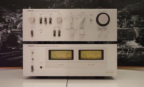 Hitachi - HCA-7500 stereo versterker controle versterker, Audio, Tv en Foto, Radio's