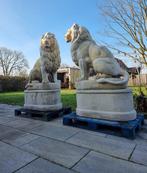Sculptuuur voor buiten, XXL Gate keepers - Seated lions -