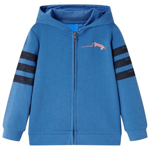 vidaXL Kindervest met capuchon 116 blauw, Kinderen en Baby's, Kinderkleding | Overige, Nieuw, Verzenden