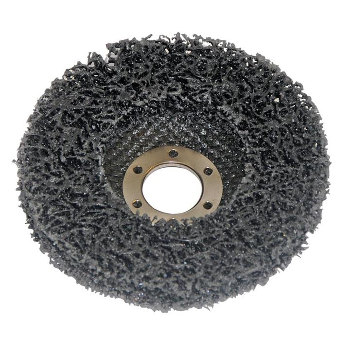 Silverline Polycarbide staalborstel wiel - Ø 115 mm - 22..., Doe-het-zelf en Verbouw, Gereedschap | Slijpmachines, Nieuw, Ophalen of Verzenden