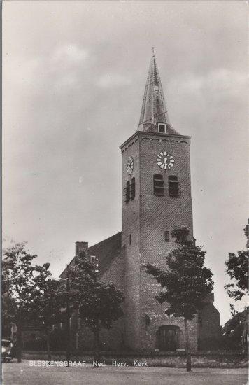 BLESKENSGRAAF - Ned. Herv. Kerk, Verzamelen, Ansichtkaarten | Nederland, Verzenden