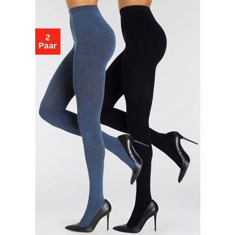 Lascana Maillot in een aangename katoenmix (2 stuks), Kleding | Dames, Leggings, Maillots en Panty's, Nieuw, Verzenden