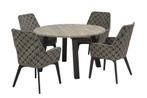 4 Seasons Outdoor Savoy dining set met Derby tafel teak top, Nieuw, Ophalen of Verzenden