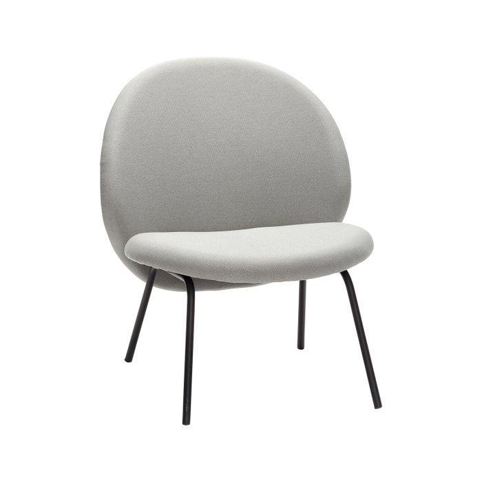 Hübsch - Stoel - Gather Lounge Chair - Grey - IJzer,, Antiek en Kunst, Antiek | Meubels | Stoelen en Banken