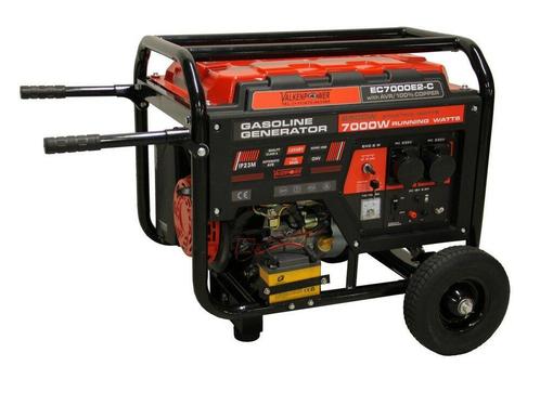Benzine aggregaat / generator elektrische start 7kW, Doe-het-zelf en Verbouw, Overige Doe-het-zelf en Verbouw, Nieuw, Verzenden