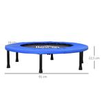 TRUUSK Fitness Trampoline Ø91 cm - Mini Trampoline met Antis, Verzenden, Nieuw