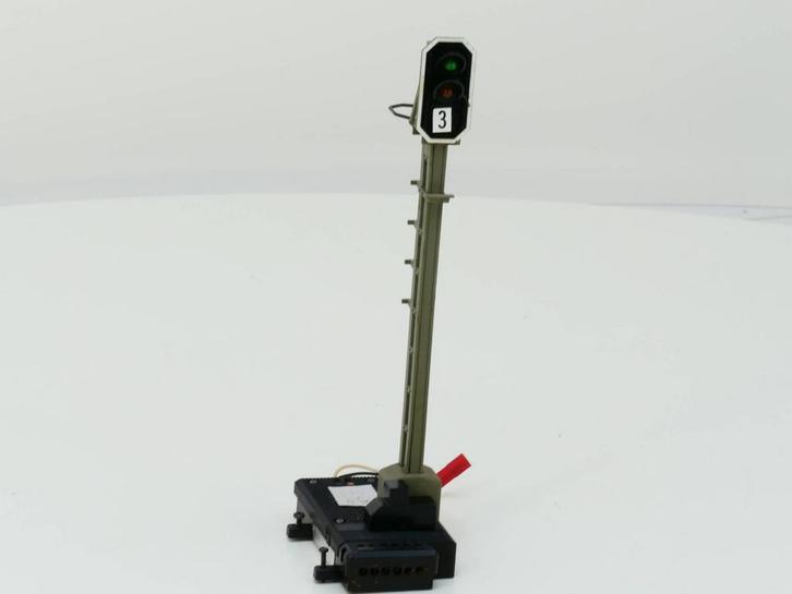 LGB 51950 RhB Lichtsignal, Zimo digitaaldecoder (grootspoor), Hobby en Vrije tijd, Modeltreinen | Overige schalen, Rails, Gebruikt