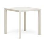 *WOONWINKEL* Kave Home Culip Vierkante Tuintafel Wit Alumini, Tuin en Terras, Tuinsets en Loungesets, Verzenden, Nieuw