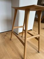 Houten Barkrukken Ethnicraft Osso barkruk 65 geolied eiken, Huis en Inrichting, Barkrukken, Ophalen, 60 tot 90 cm, Zo goed als nieuw