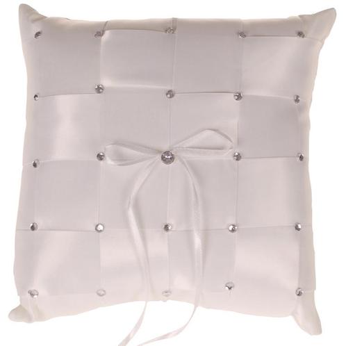 Ringkussen ivoor met strass steentjes NIEUW, Kleding | Dames, Trouwkleding en Trouwaccessoires, Wit, Nieuw, Ophalen of Verzenden