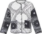 SISTERS POINT Viena-ja2 - Dames Jas - Cream/Black - Maat M, Verzenden, Nieuw