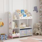 Kinderkast Lysekil open kast 100x93x30 cm eenhoornmotief [en, Verzenden, Nieuw