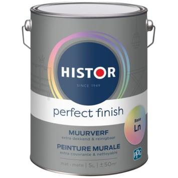 Histor Perfect Finish Muurverf Reinigbaar Matt RAL 9010 |, Doe-het-zelf en Verbouw, Verf, Beits en Lak, Verf, Wit, Nieuw, Minder dan 5 liter