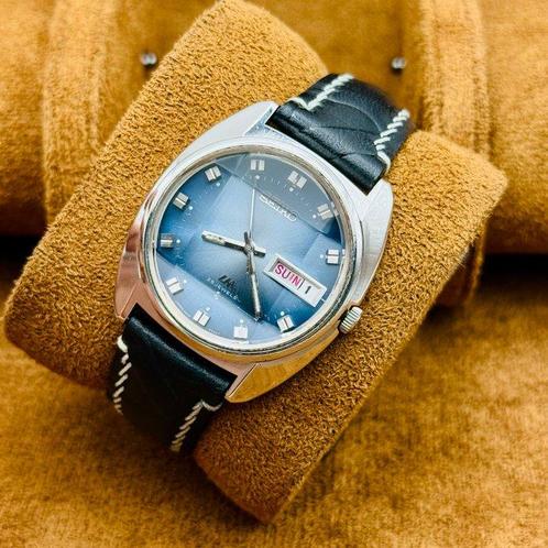 Seiko - LM “Gradient Blue Sunburst” - Zonder Minimumprijs -, Sieraden, Tassen en Uiterlijk, Horloges | Antiek