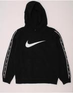 NIKE Boys Graphic Hoodie Jumper 12-13 Years Large  Black, Verzenden, Nieuw
