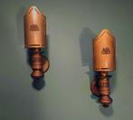 Wandlamp (2) - Messing, Brons, Antiek en Kunst