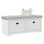 BODO Gangbank Wit 114cm - Retourdeal - 47% Korting!, Huis en Inrichting, Ophalen of Verzenden, Nieuw, Minder dan 75 cm, Minder dan 150 cm