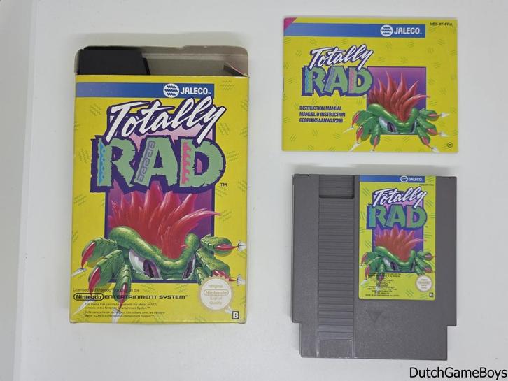 Nintendo Nes - Totally RAD - FRA, Spelcomputers en Games, Games | Nintendo NES, Gebruikt, Verzenden