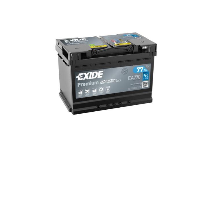 Exide Premium accu | EA770 | 12V 77Ah, Auto-onderdelen, Accu's en Toebehoren, Ophalen of Verzenden