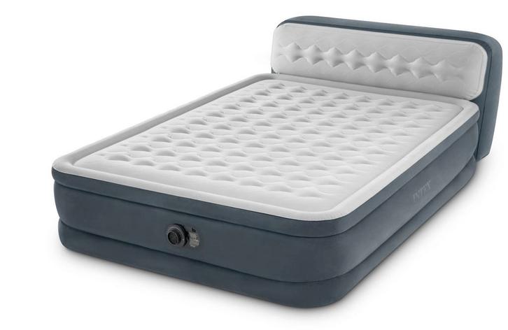 Intex Ultra Plush Headboard luchtbed - Queensize (152 cm), Caravans en Kamperen, Kampeeraccessoires, Nieuw, Verzenden