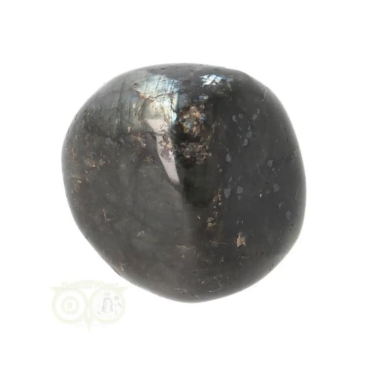 Larvikiet  trommelsteen Nr 35 - 17 gram - Noorwegen, Sieraden, Tassen en Uiterlijk, Edelstenen, Nieuw, Verzenden