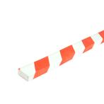 Stootrand foam, model 13 – 1 meter - Wit & Rood -, Verzenden