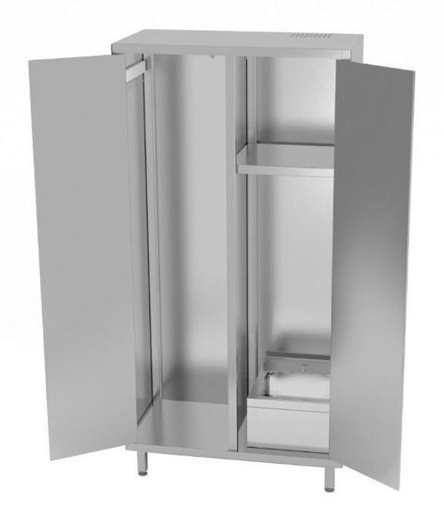 RVS kast met wasbak | Hoogte 1800mm, Zakelijke goederen, Horeca | Keukenapparatuur, Nieuw in verpakking, Verzenden