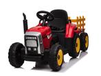 Tractor rood, 2x 12 volt motoren, elektrische kindertractor., Kinderen en Baby's, Ophalen of Verzenden, Nieuw