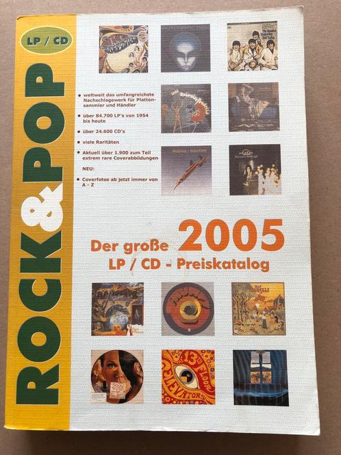 Rock en Pop - LP en CD - Prijscatalogus - DUITS, Verzamelen, Muziek, Artiesten en Beroemdheden, Boek, Tijdschrift of Artikel, Zo goed als nieuw