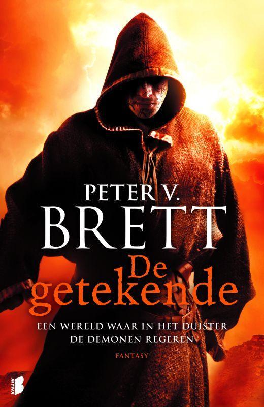 De getekende 9789022553442 Peter V. Brett, Boeken, Science fiction, Gelezen, Verzenden