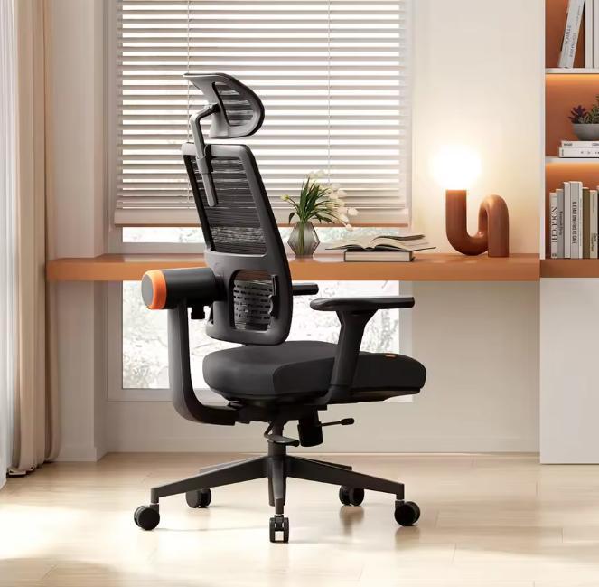 Ergonomische Bureaustoel – 4D Armsteunen &amp; Hoofdsteun, Huis en Inrichting, Bureaustoelen, Nieuw, Verzenden