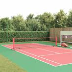 vidaXL Tennisnet Vouw Zwart en rood 396 x 92 x 87 cm, Sport en Fitness, Tennis, Verzenden, Nieuw
