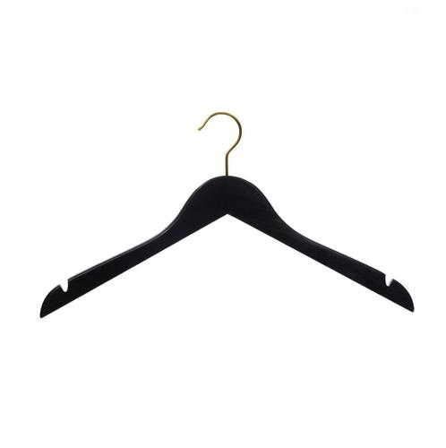 Hanger black Helena 44 cm gold hook, Zakelijke goederen, Kantoor en Winkelinrichting | Winkel en Inventaris