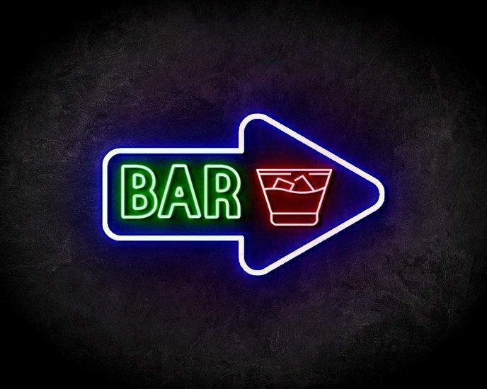 BAR neon sign - LED neon reclame bord, Zakelijke goederen, Overige Zakelijke goederen, Verzenden