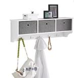 Wandkapstok met manden en haken, Kleding | Dames, Verzenden, Nieuw