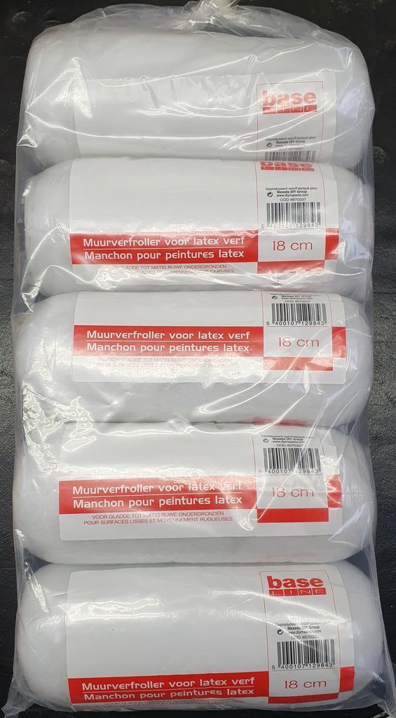 Partij Baseline Muurverf rollers voor latex verf 18 cm, Zakelijke goederen, Partijgoederen en Retail | Partijgoederen, Huis en Inrichting