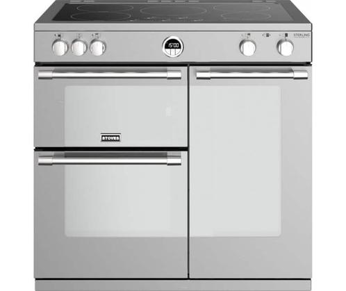 Stoves Sterling S900 Ei Deluxe RVS Inductiekookplaat zones, Witgoed en Apparatuur, Fornuizen, Nieuw, Ophalen of Verzenden