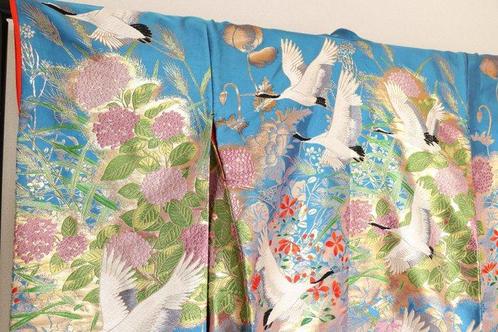kimono- iro-uchikake-japan - Zijde - Japan - 1900-2000, Antiek en Kunst, Antiek | Overige Antiek