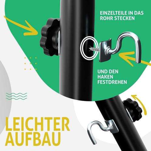 KESSER® Hangmat LAKE met frame dubbele hangmat voor 2 person, Tuin en Terras, Tuinmeubel-accessoires, Nieuw, Verzenden