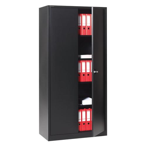 -10% Extra Diepe Metalen Draaideurkast 92b X 50d X 195h -, Zakelijke goederen, Kantoor en Winkelinrichting | Kantoormeubilair en Inrichting