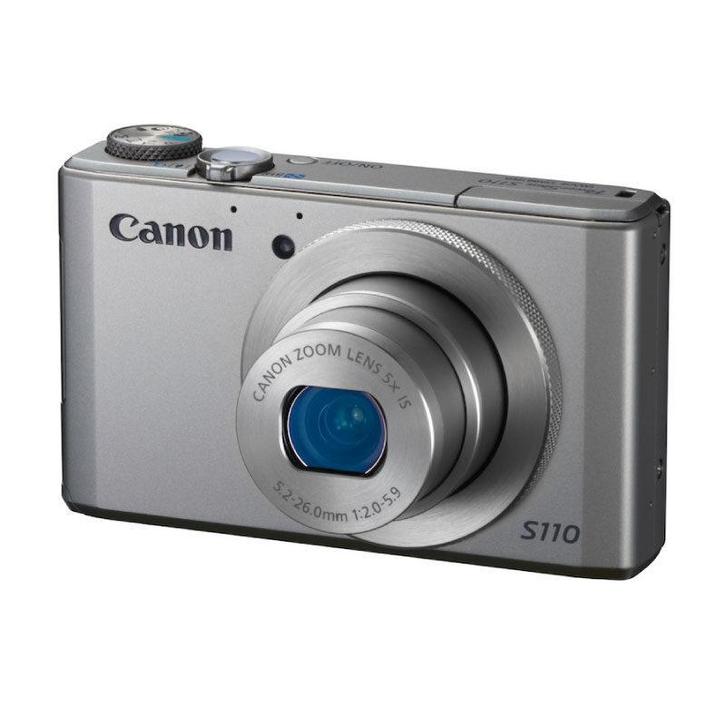 Canon PowerShot S110 compact camera Zilver - Tweedehands, Audio, Tv en Foto, Fotocamera's Digitaal, Compact, Gebruikt, Canon, Verzenden