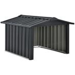 Metalen Maairobotgarage - 86 x 98 x 63cm - Antraciet, Verzenden, Nieuw