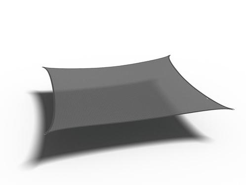 Platinum Coolfit  schaduwdoek vierkant antraciet 3,6 x 3,6, Tuin en Terras, Schaduwdoeken, Nieuw, Verzenden